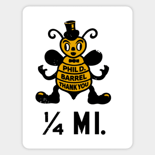 Phil D. Barrel Sign Magnet